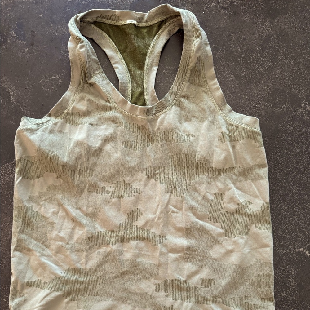 Athletes Camouflage Tank Top